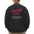 Baseball Dad Travel Ball Little League Husband Wedding Men's Sweatshirt Back Print Baseball Dad Travel Ball Little League Husband Wedding Men's Sweatshirt Back Print