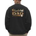 Baseball Dad Vintage Baseball Lover Men's Sweatshirt Back Print