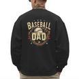 Baseball Dad Vintage Men's Sweatshirt Back Print Baseball Dad Vintage Men's Sweatshirt Back Print