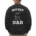 Bucket Dad Softball Dad Baseball Dad Catcher Men's Sweatshirt Back Print Bucket Dad Softball Dad Baseball Dad Catcher Men's Sweatshirt Back Print