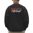 Cheer Baseball Dad My Favorite Cheerleader Calls Me Dad Red Men's Sweatshirt Back Print Cheer Baseball Dad My Favorite Cheerleader Calls Me Dad Red Men's Sweatshirt Back Print