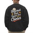 Cool Baseball Dad Saying For Sports Loving Dads Men's Sweatshirt Back Print Cool Baseball Dad Saying For Sports Loving Dads Men's Sweatshirt Back Print