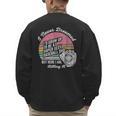 I Never Dreamed I'd Grow Up Baseball Dad Men's Sweatshirt Back Print I Never Dreamed I'd Grow Up Baseball Dad Men's Sweatshirt Back Print