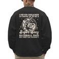 I Never Dreamed I'd Grow Up To Be Sexy Baseball Dad Retro Men's Sweatshirt Back Print I Never Dreamed I'd Grow Up To Be Sexy Baseball Dad Retro Men's Sweatshirt Back Print
