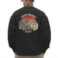I Never Dreamed Super Sexy Baseball Dad Men's Sweatshirt Back Print