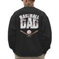 Fathers Day Baseball Dad Men's Sweatshirt Back Print Fathers Day Baseball Dad Men's Sweatshirt Back Print