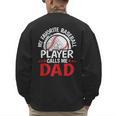 My Favorite Baseball Player Calls Me Dad Baseball Dad Men's Sweatshirt Back Print My Favorite Baseball Player Calls Me Dad Baseball Dad Men's Sweatshirt Back Print