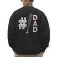 Number One Baseball Dad Fathers Day Baseball Player Dad Men's Sweatshirt Back Print Number One Baseball Dad Fathers Day Baseball Player Dad Men's Sweatshirt Back Print
