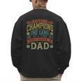 Raising Champions One Game At A Time Proud Baseball Dad Men's Sweatshirt Back Print Raising Champions One Game At A Time Proud Baseball Dad Men's Sweatshirt Back Print