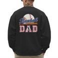Retro Baseball Dad Father's Day Men's Sweatshirt Back Print Retro Baseball Dad Father's Day Men's Sweatshirt Back Print