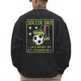 Soccer Dad Like A Baseball Dad But With Bigger Balls Men's Sweatshirt Back Print Soccer Dad Like A Baseball Dad But With Bigger Balls Men's Sweatshirt Back Print