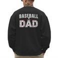 Softball Ball Dad Baseball Dad Parent Fathers Day Baseball Men's Sweatshirt Back Print Softball Ball Dad Baseball Dad Parent Fathers Day Baseball Men's Sweatshirt Back Print