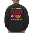 All Star Dad Of The Birthday Boy Baseball Daddy Father Men's Sweatshirt Back Print All Star Dad Of The Birthday Boy Baseball Daddy Father Men's Sweatshirt Back Print