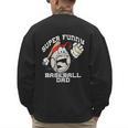 Super Baseball Dad Men's Sweatshirt Back Print Super Baseball Dad Men's Sweatshirt Back Print