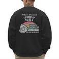 Super Sexy Baseball Dad Here I Am Killing It Men's Sweatshirt Back Print