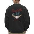 Vintage Baseball Dad Father's Day Birthday Matching Family Men's Sweatshirt Back Print Vintage Baseball Dad Father's Day Birthday Matching Family Men's Sweatshirt Back Print