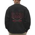 Vintage Baseball Dad Fathers Day Daddy Toddler Kids Boys Men's Sweatshirt Back Print Vintage Baseball Dad Fathers Day Daddy Toddler Kids Boys Men's Sweatshirt Back Print