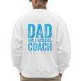 Baseball Dad Coach Father's Day Raglan Baseball Tee Men's Sweatshirt Back Print Baseball Dad Coach Father's Day Raglan Baseball Tee Men's Sweatshirt Back Print