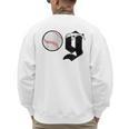 Baseball Dad Coach Old Head OG Old School Baller White Men's Sweatshirt Back Print Baseball Dad Coach Old Head OG Old School Baller White Men's Sweatshirt Back Print