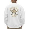 Baseball Dad Crossed Bats Cool Sports Fan Vintage Premium Men's Sweatshirt Back Print Baseball Dad Crossed Bats Cool Sports Fan Vintage Premium Men's Sweatshirt Back Print