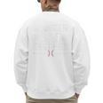Baseball Dad Father Fathers Day Baseball Lovers Homerun Premium Men's Sweatshirt Back Print Baseball Dad Father Fathers Day Baseball Lovers Homerun Premium Men's Sweatshirt Back Print