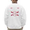 Baseball Dad Father Homerun Fathers Day Baseball Lovers Premium Men's Sweatshirt Back Print Baseball Dad Father Homerun Fathers Day Baseball Lovers Premium Men's Sweatshirt Back Print