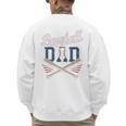 Baseball Dad Father's Day Family Matching From Son Daughter Men's Sweatshirt Back Print Baseball Dad Father's Day Family Matching From Son Daughter Men's Sweatshirt Back Print