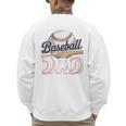 Baseball Dad Father's Day Sports Baseball Lover Premium Men's Sweatshirt Back Print Baseball Dad Father's Day Sports Baseball Lover Premium Men's Sweatshirt Back Print