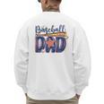 Baseball Dad Game Day Fathers Day Men's Sweatshirt Back Print