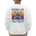 Baseball Dad Like A Normal Dad Only Cooler Premium Men's Sweatshirt Back Print Baseball Dad Like A Normal Dad Only Cooler Premium Men's Sweatshirt Back Print