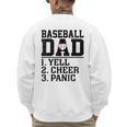 Baseball Dad Parent Of Player Family Sports Fan Lover Men's Sweatshirt Back Print Baseball Dad Parent Of Player Family Sports Fan Lover Men's Sweatshirt Back Print