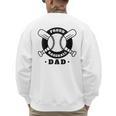Baseball Dad Proud Baseball Dad Men's Sweatshirt Back Print Baseball Dad Proud Baseball Dad Men's Sweatshirt Back Print