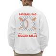 Baseball Dad Like a Regular Dad But With Bigger Balls Premium Men's Sweatshirt Back Print Baseball Dad Like a Regular Dad But With Bigger Balls Premium Men's Sweatshirt Back Print