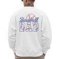 Baseball Dad Retro Baseball Dads Club Men's Sweatshirt Back Print Baseball Dad Retro Baseball Dads Club Men's Sweatshirt Back Print