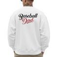 Baseball Dad Script Men's Sweatshirt Back Print