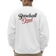 Baseball Dad Script Raglan Baseball Tee Men's Sweatshirt Back Print Baseball Dad Script Raglan Baseball Tee Men's Sweatshirt Back Print