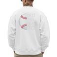 Best Baseball Dad Coach Ever Retro Father Baseball Coach Dad Premium Men's Sweatshirt Back Print Best Baseball Dad Coach Ever Retro Father Baseball Coach Dad Premium Men's Sweatshirt Back Print