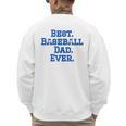 Best Baseball Dad Men's Sweatshirt Back Print Best Baseball Dad Men's Sweatshirt Back Print