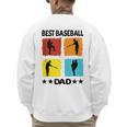 Best Baseball Dad Baseball Baseball Player Dad Saying Men's Sweatshirt Back Print Best Baseball Dad Baseball Baseball Player Dad Saying Men's Sweatshirt Back Print