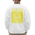 Caution Serious Baseball Dad Something To Be Feared Premium Men's Sweatshirt Back Print Caution Serious Baseball Dad Something To Be Feared Premium Men's Sweatshirt Back Print
