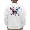 Cool Baseball Ice Cream Dripping Baseball Dad Baseball Lover Premium Men's Sweatshirt Back Print Cool Baseball Ice Cream Dripping Baseball Dad Baseball Lover Premium Men's Sweatshirt Back Print