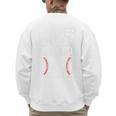 I Never Dreamed I'd Grow Up To Be a Super Sexy Baseball Dads Premium Men's Sweatshirt Back Print
