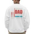 Patriotic Baseball Dad Father's Day American Flag Premium Men's Sweatshirt Back Print Patriotic Baseball Dad Father's Day American Flag Premium Men's Sweatshirt Back Print