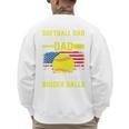 Softball Dad Like A Baseball Dad But Bigger Balls Back Premium Men's Sweatshirt Back Print Softball Dad Like A Baseball Dad But Bigger Balls Back Premium Men's Sweatshirt Back Print