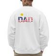 Softball Dad Like Baseball Dad But Bigger Balls Joke Premium Tri-Blend Men's Sweatshirt Back Print Softball Dad Like Baseball Dad But Bigger Balls Joke Premium Tri-Blend Men's Sweatshirt Back Print
