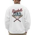 Vintage Baseball Dad Happy Fathers Day Players Toddler Kids Men's Sweatshirt Back Print Vintage Baseball Dad Happy Fathers Day Players Toddler Kids Men's Sweatshirt Back Print