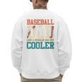 Vintage Baseball Dad Like a Regular Dad But Cooler Men Premium Men's Sweatshirt Back Print Vintage Baseball Dad Like a Regular Dad But Cooler Men Premium Men's Sweatshirt Back Print