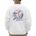 Vintage Baseball Dad Tee My Favorite Daughter Gave Me This Premium Men's Sweatshirt Back Print Vintage Baseball Dad Tee My Favorite Daughter Gave Me This Premium Men's Sweatshirt Back Print