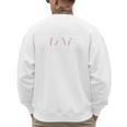 World's Best Dad Just Ask Me Baseball Dad Father's Day Premium Men's Sweatshirt Back Print