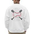 I Yell Because I Care Baseball Coach Baseball Dad Fan Premium Men's Sweatshirt Back Print I Yell Because I Care Baseball Coach Baseball Dad Fan Premium Men's Sweatshirt Back Print